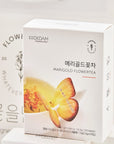 6 Butterfly Flower Tea Bag Orange Box