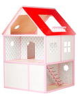 Pink Wooden Roosi Villa Dollhouse
