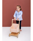 Wooden Trolley with Animals for Kids – Eco-Friendly & Educational by Trixie Baby at brixbailey.com