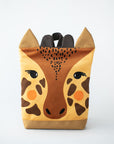 Giraffe Kids Backpack - Velvet & Waterproof Polyester