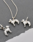 Labradoodle Silver Dog Charm