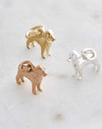 Labrador Silver Dog Charm
