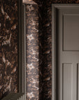 Labyrinth - in Oak - Wallpaper