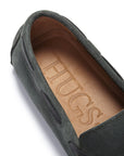 Laced Driving Loafers, racing green suede