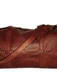 Large Leather Duffel Bag