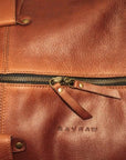Large Leather Duffel Bag