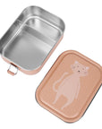 Large Stainless Steel Lunch Box Cat Design