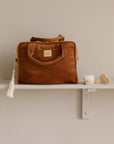 Chic Caramel Makeup Bag Set