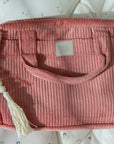 Coral Make Up Bag Set in Two Practical Sizes
