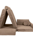 Large Modular Sofa for Kids - Slimcord Corduroy Brown