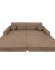 Large Modular Sofa for Kids - Slimcord Corduroy Brown