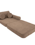 Large Modular Sofa for Kids - Slimcord Corduroy Brown