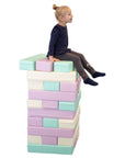 Soft Play Tumbling Tower - MEGA Jenga-1