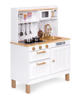 Wooden Play Kitchen with Lights and Sounds