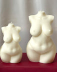Large Curvy Body Candle