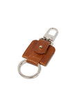 Keychain for AirTag with snap hook and keyring