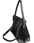 Sustainable Leather Shoulder Bag - Adjustable Strap