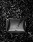 Sustainable Leather Shoulder Bag - Adjustable Strap