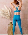 Leggings 'PocketPerfect' Turquoise