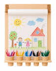 Drawing Board with Pencil Holder – With Paper Roll