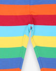 Colorful Toby Tiger Striped Leggings - Super Soft Organic Cotton with Comfortable Waistband by Toby Tiger at brixbailey.com