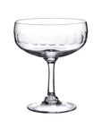 Crystal Cocktail Glasses with Lens Design