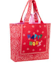 LEO Quilted Maxi Tote Çanta - HAPPY HOUR