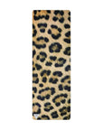 Foldable Leopard Suede Yoga Mat – 2mm Lightweight, Non-Slip Travel Mat by Yune Yoga-1