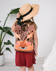 Toddler Leopard Print Backpack – Cute & Durable for Adventures by Muni at www.brixbailey.com