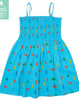 Let's Play Jersey Dress - Blue Multi