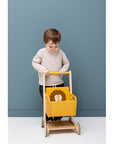 Wooden Shopping Cart - Mr. Lion