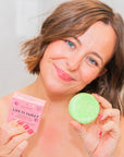 Life Is Sweet Shampoo Bar For All Hair Types - Vegan. Rhubarb Scented