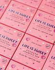 Life Is Sweet Shampoo Bar For All Hair Types - Vegan. Rhubarb Scented
