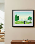 Dog in Nature Prints - different sizes