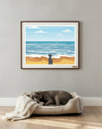 Dog in Nature Prints - different sizes