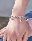 Lifetime Silver Charm Bracelet