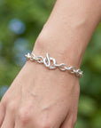 Lifetime Silver Charm Bracelet