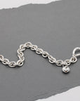 Lifetime Silver Heart Charm Bracelet