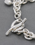 Lifetime Silver Heart Charm Bracelet