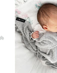 Lightweight Bamboo Viscose Baby Blanket - Breathable, Antibacterial & UV Protective - 90x90 cm Cellular Knit for Spring/Summer by Lullalove UK at brixbailey.com
