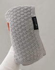 Lightweight Bamboo Viscose Baby Blanket - Breathable, Antibacterial & UV Protective - 90x90 cm Cellular Knit for Spring/Summer by Lullalove UK at brixbailey.com