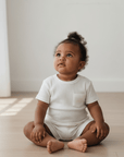 Lightweight Ribbed Pocket Baby Romper