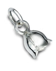 Lily Of The Valley Flower Silver Charm