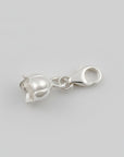 Lily Of The Valley Flower Silver Charm