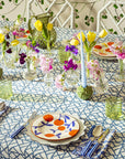 Lily's Blue Bamboo Breeze Tablecloth