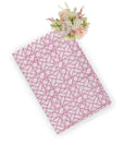 Lily's Pink Bamboo Lattice Tablecloth