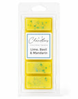 Lime, Basil & Mandarin Soy Wax Melt