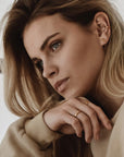 Line Ear Cuff - Gold