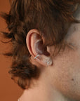 Line Ear Cuff - Silver