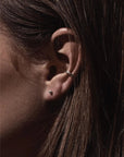 Line Ear Cuff - Silver